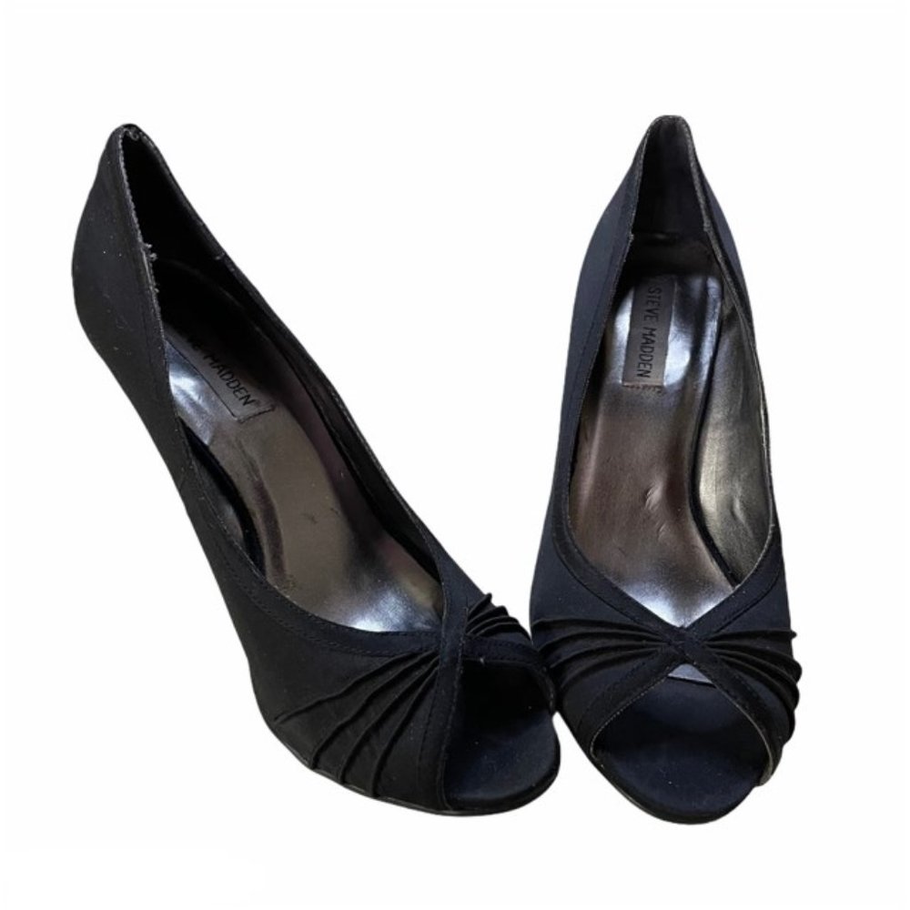 Steve Madden Peep Toe High Heels, Size 7.5